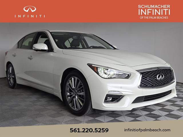 used 2024 INFINITI Q50 car, priced at $34,996