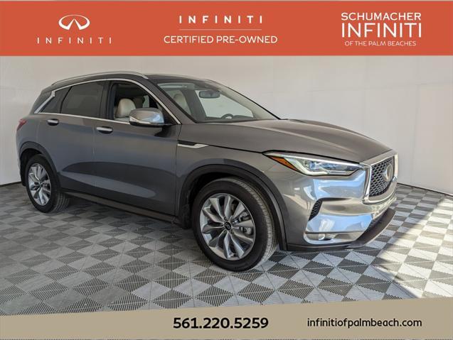 used 2021 INFINITI QX50 car, priced at $29,996