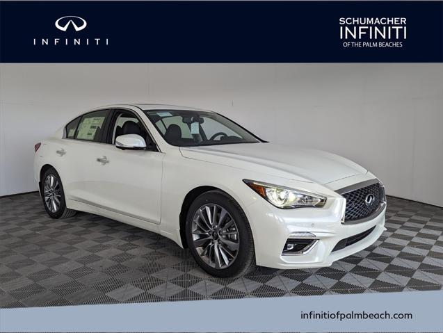 new 2024 INFINITI Q50 car, priced at $46,995