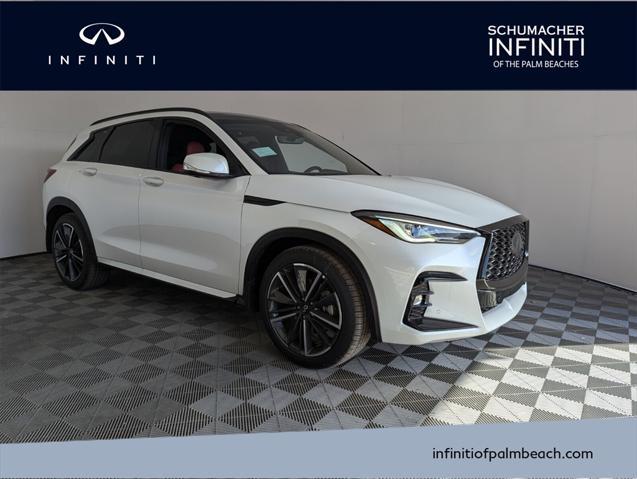 new 2025 INFINITI QX50 car, priced at $54,170