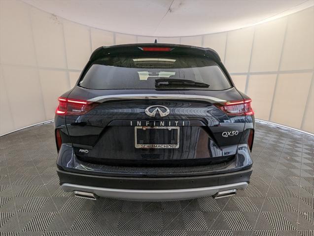 new 2025 INFINITI QX50 car, priced at $48,370