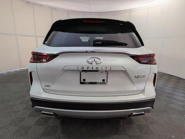 new 2025 INFINITI QX50 car, priced at $49,270