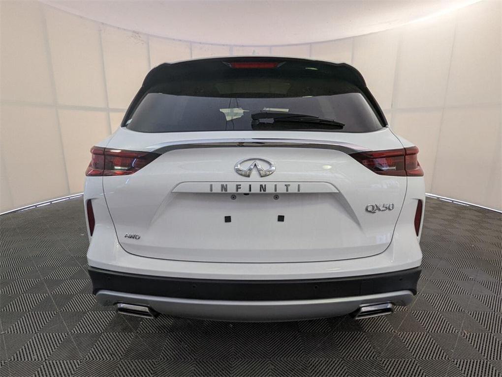 new 2025 INFINITI QX50 car, priced at $43,704