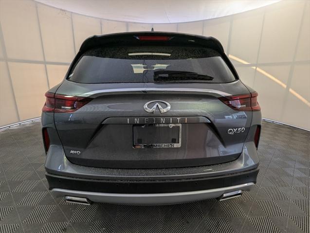 new 2025 INFINITI QX50 car, priced at $49,435