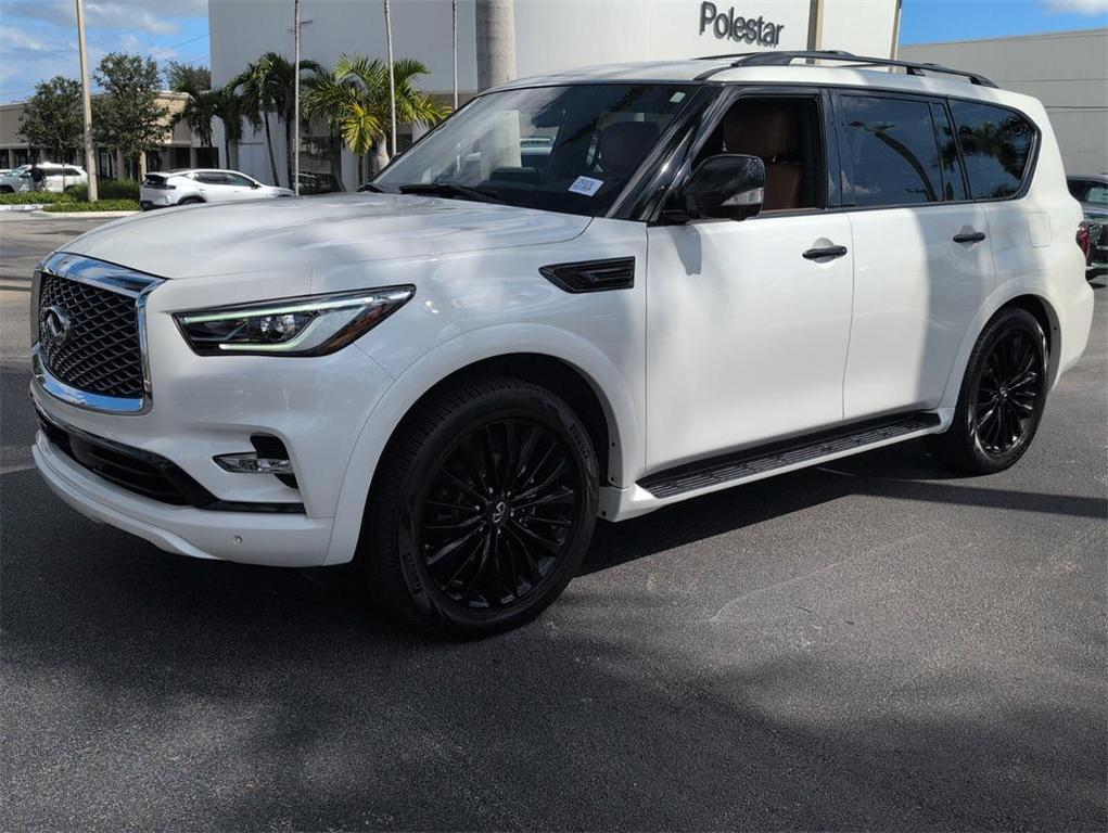 used 2022 INFINITI QX80 car, priced at $42,859