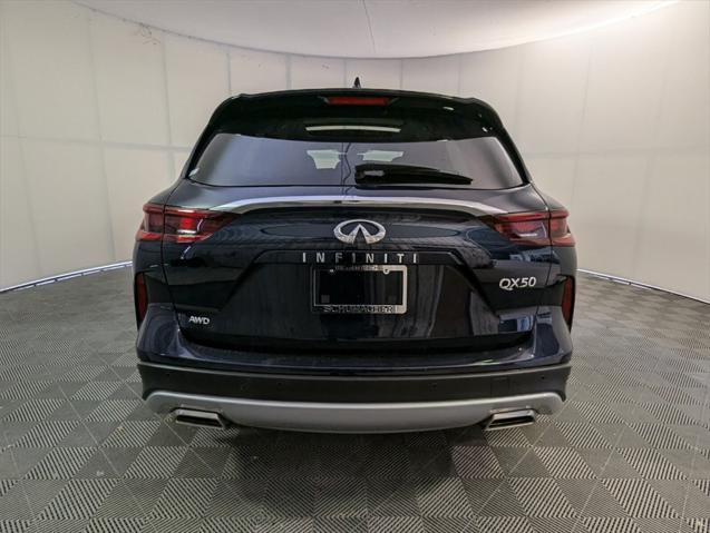 new 2025 INFINITI QX50 car, priced at $49,270