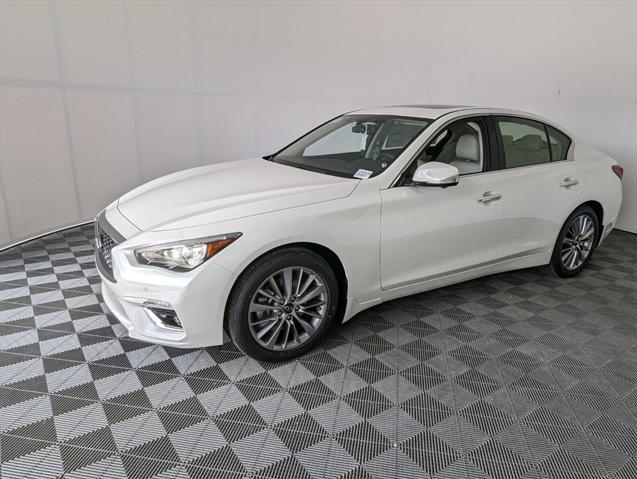 new 2024 INFINITI Q50 car, priced at $47,585