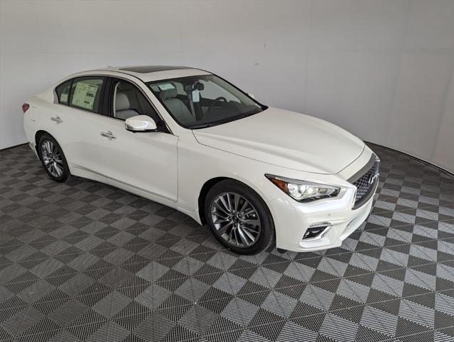 new 2024 INFINITI Q50 car, priced at $47,585