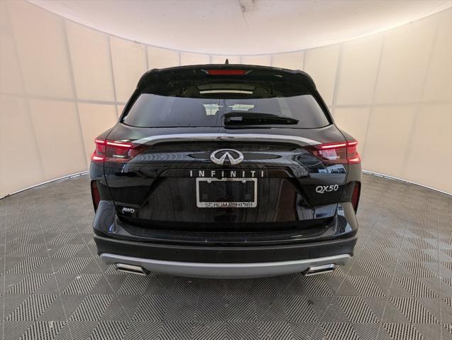 new 2025 INFINITI QX50 car, priced at $48,370