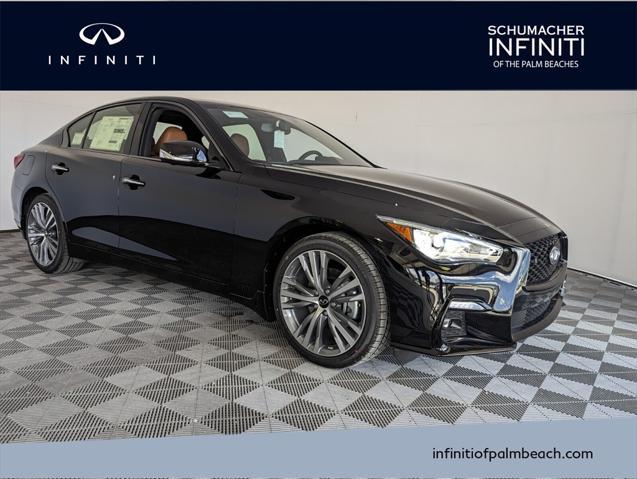 new 2024 INFINITI Q50 car, priced at $54,465