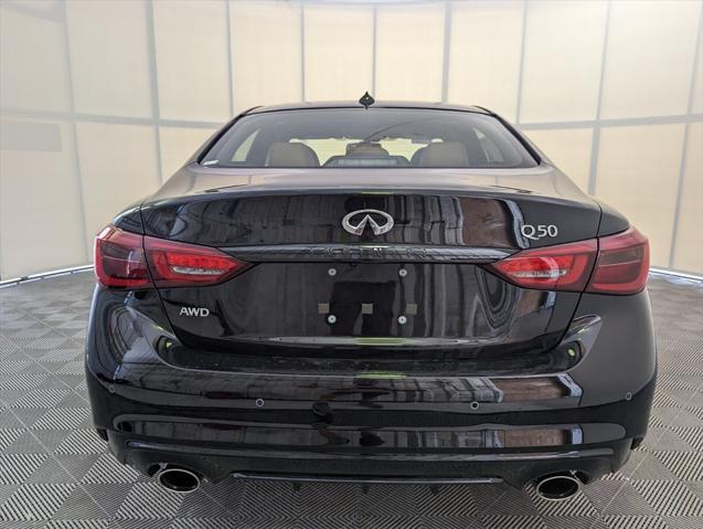 new 2024 INFINITI Q50 car, priced at $54,465