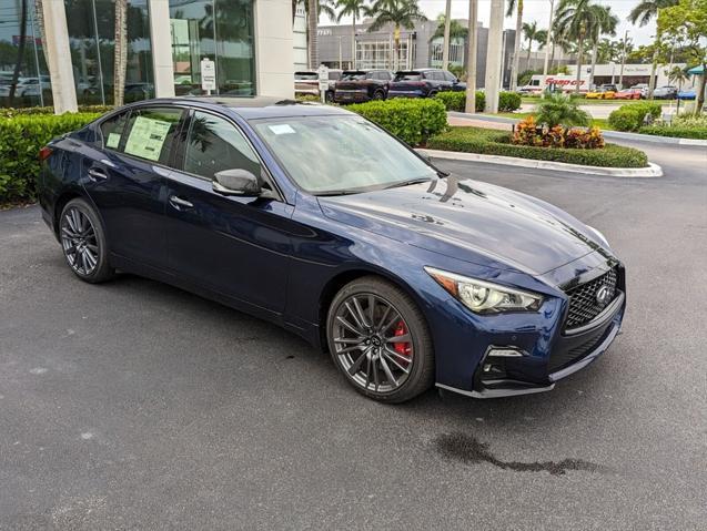 new 2024 INFINITI Q50 car, priced at $64,325