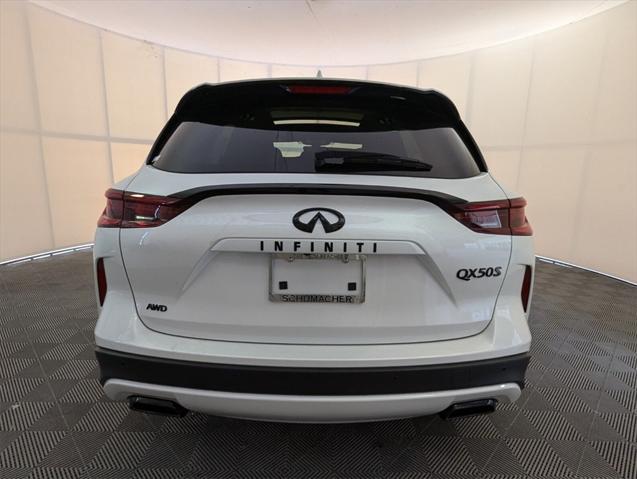 new 2025 INFINITI QX50 car, priced at $54,335