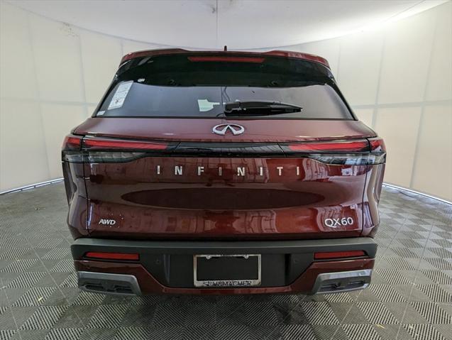 new 2025 INFINITI QX60 car, priced at $64,115