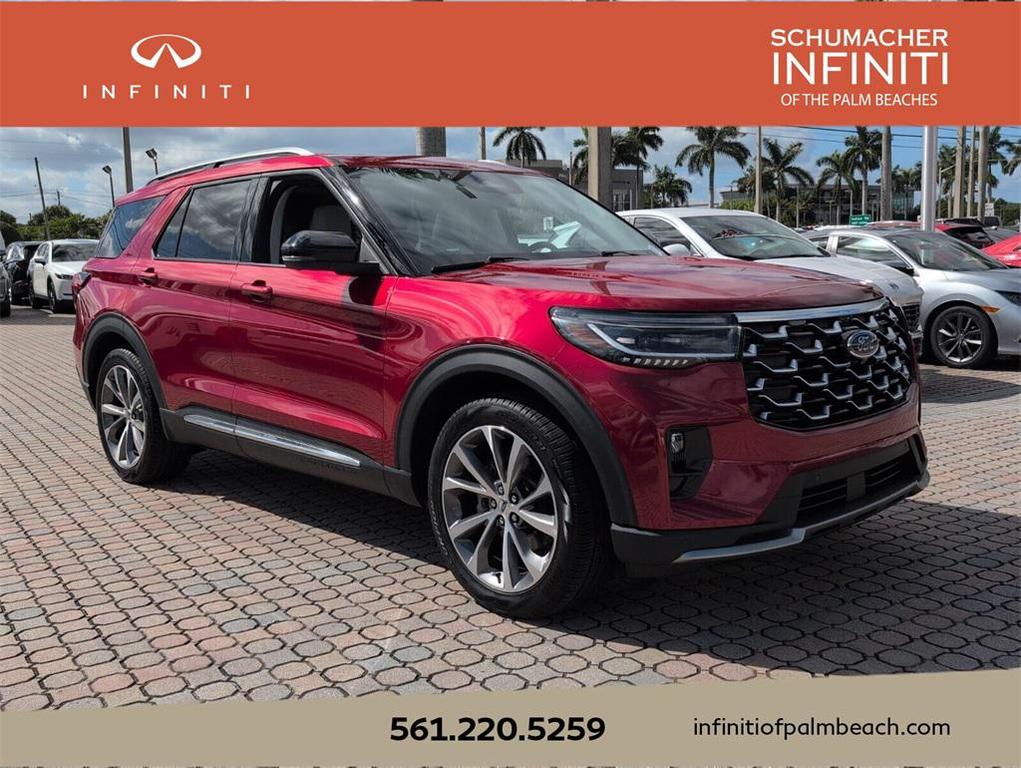 used 2025 Ford Explorer car, priced at $42,858