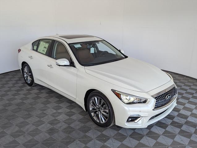 new 2024 INFINITI Q50 car, priced at $48,085