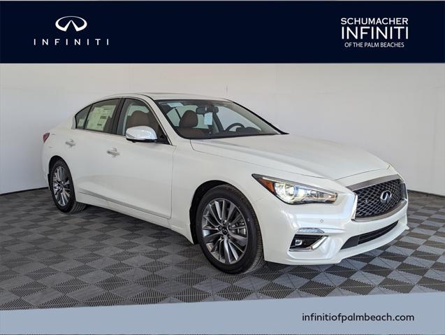 new 2024 INFINITI Q50 car, priced at $48,085