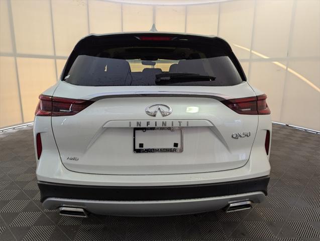 new 2025 INFINITI QX50 car, priced at $48,770