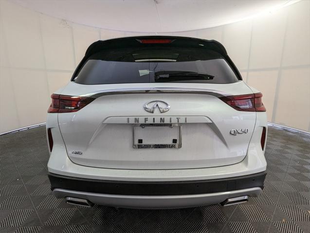 new 2025 INFINITI QX50 car, priced at $49,270