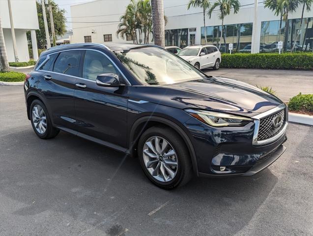 used 2021 INFINITI QX50 car, priced at $29,296