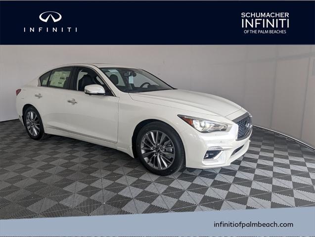 new 2024 INFINITI Q50 car, priced at $47,585