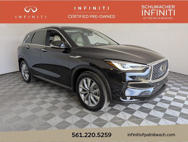 used 2022 INFINITI QX50 car, priced at $29,566