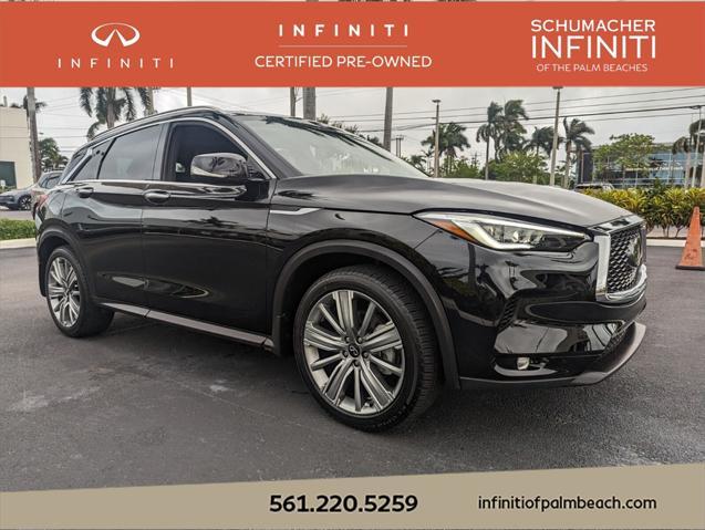 used 2021 INFINITI QX50 car, priced at $30,996