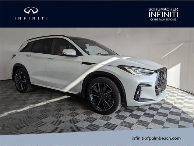 new 2025 INFINITI QX50 car, priced at $54,170