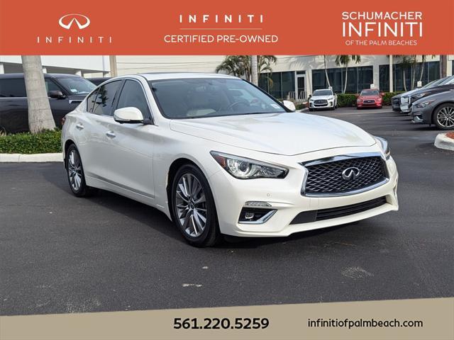 used 2023 INFINITI Q50 car, priced at $32,996