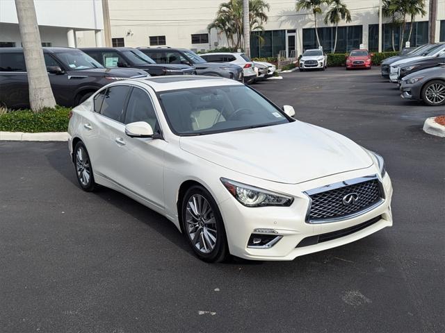 used 2023 INFINITI Q50 car, priced at $32,996