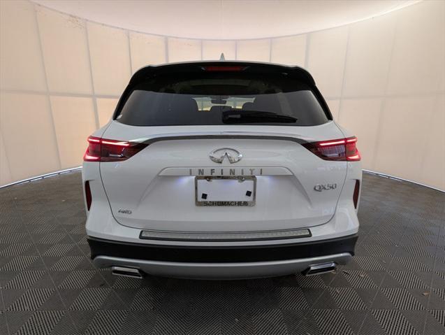 new 2025 INFINITI QX50 car, priced at $49,045