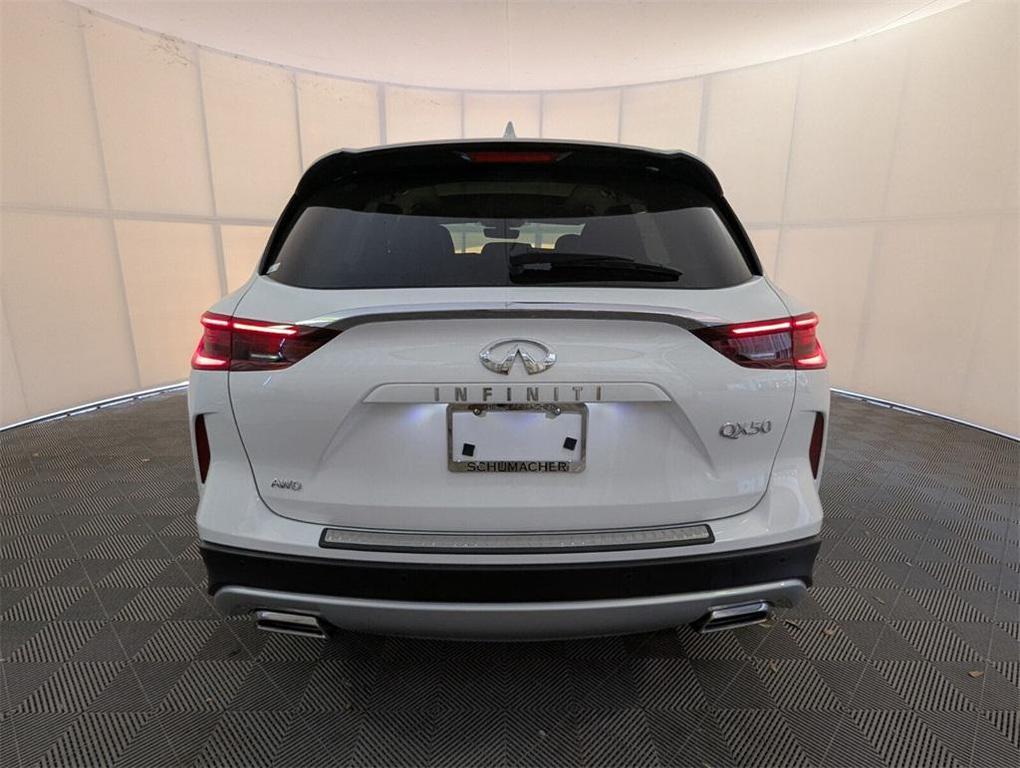 new 2025 INFINITI QX50 car, priced at $46,312
