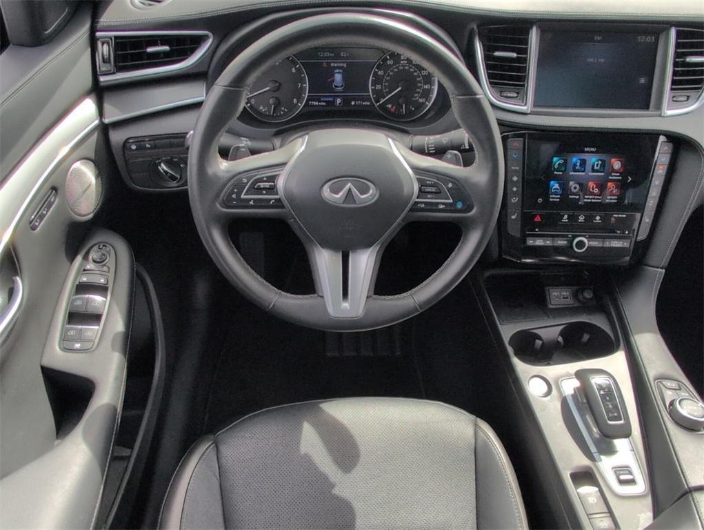 used 2025 INFINITI QX50 car, priced at $36,480