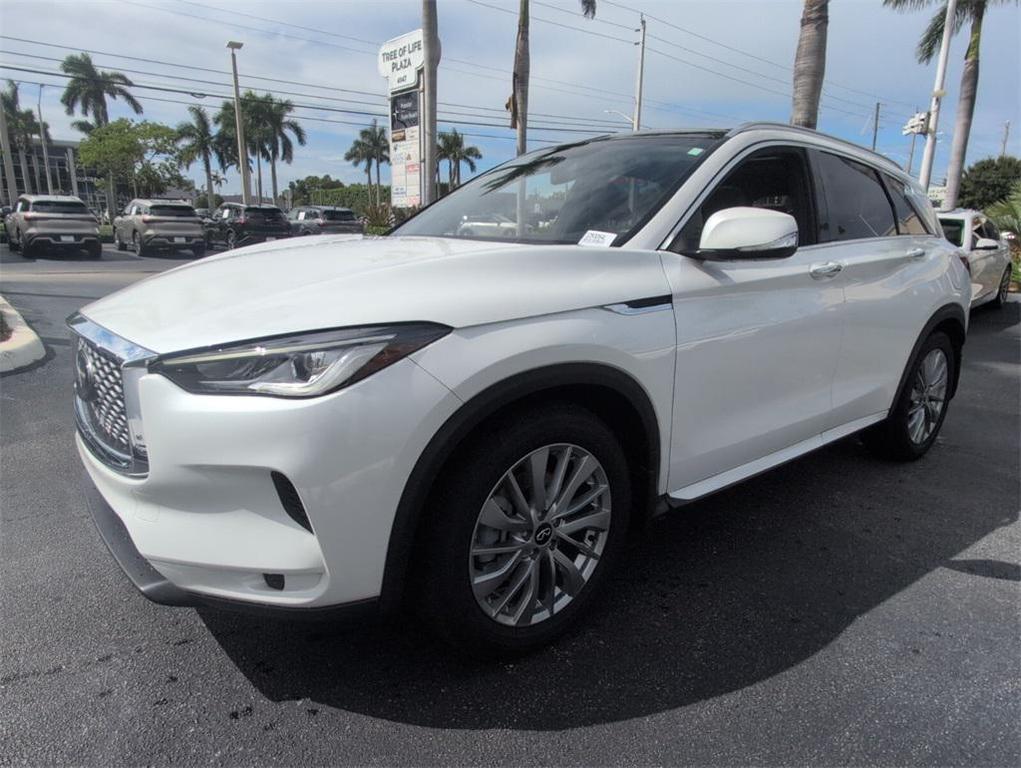 used 2025 INFINITI QX50 car, priced at $36,480