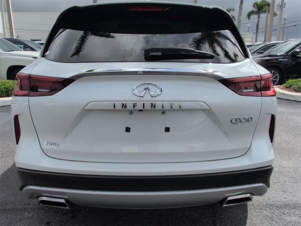 used 2025 INFINITI QX50 car, priced at $36,480