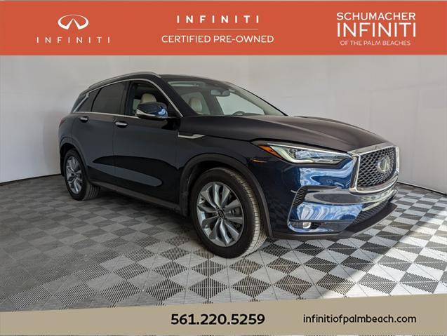 used 2022 INFINITI QX50 car, priced at $30,996