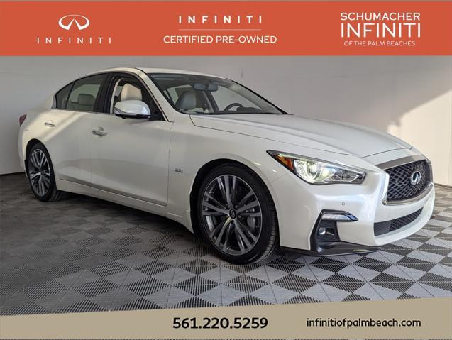 used 2020 INFINITI Q50 car, priced at $28,496