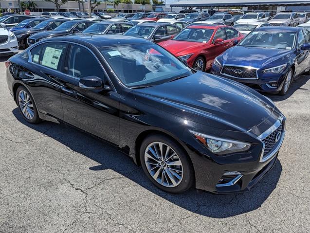 new 2024 INFINITI Q50 car, priced at $44,890