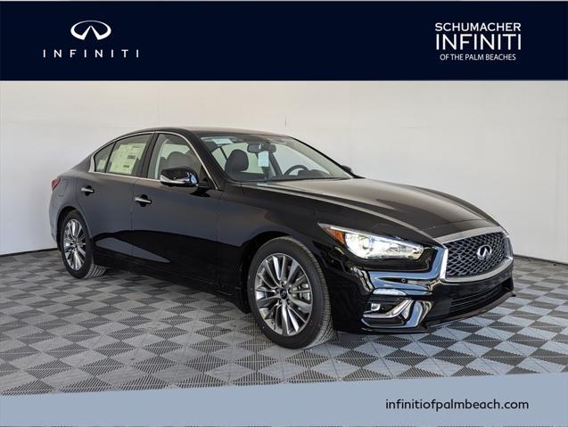 new 2024 INFINITI Q50 car, priced at $45,995