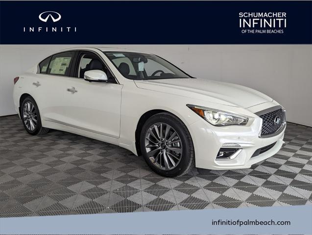 new 2024 INFINITI Q50 car, priced at $47,585