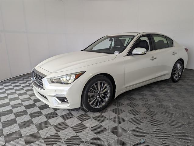 new 2024 INFINITI Q50 car, priced at $47,585