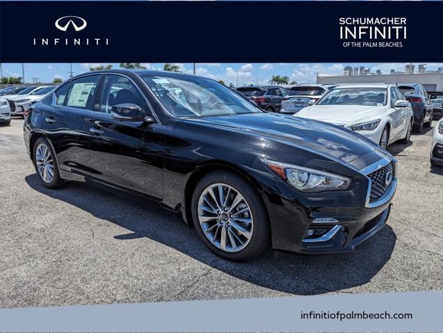 new 2024 INFINITI Q50 car, priced at $46,890