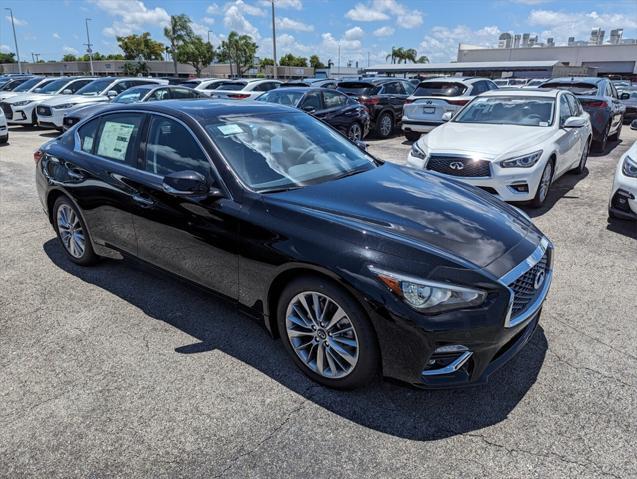 new 2024 INFINITI Q50 car, priced at $46,890