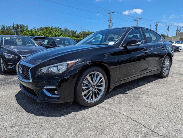 new 2024 INFINITI Q50 car, priced at $46,890