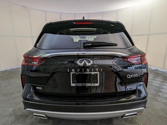 new 2025 INFINITI QX50 car, priced at $49,270