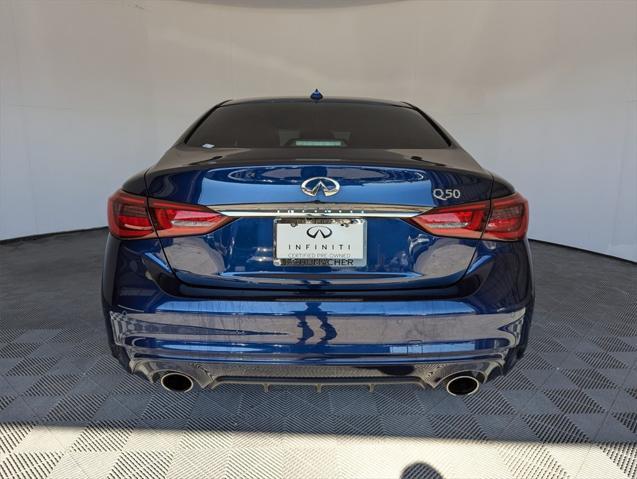 used 2022 INFINITI Q50 car, priced at $29,996