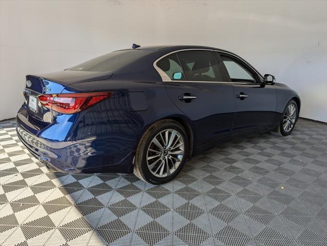 used 2022 INFINITI Q50 car, priced at $29,996