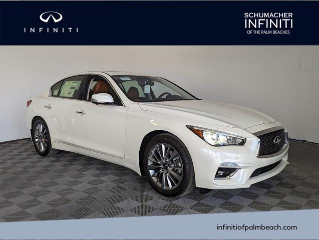 new 2024 INFINITI Q50 car, priced at $46,995