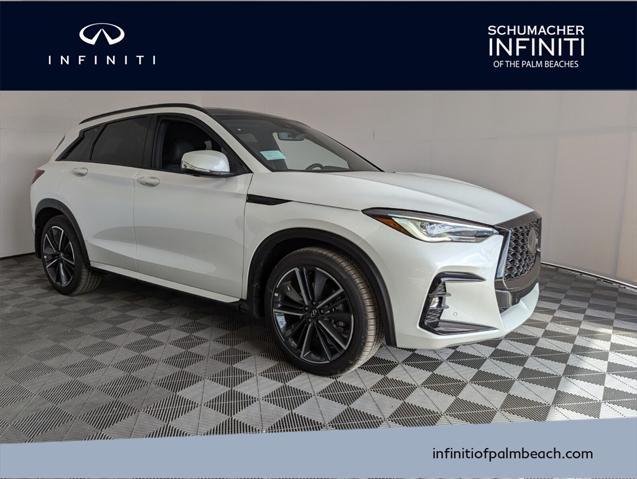 new 2025 INFINITI QX50 car, priced at $54,335