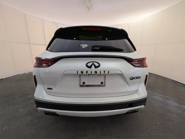 new 2025 INFINITI QX50 car, priced at $54,835